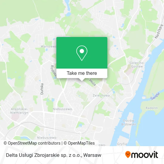 Карта Delta Usługi Zbrojarskie sp. z o.o.