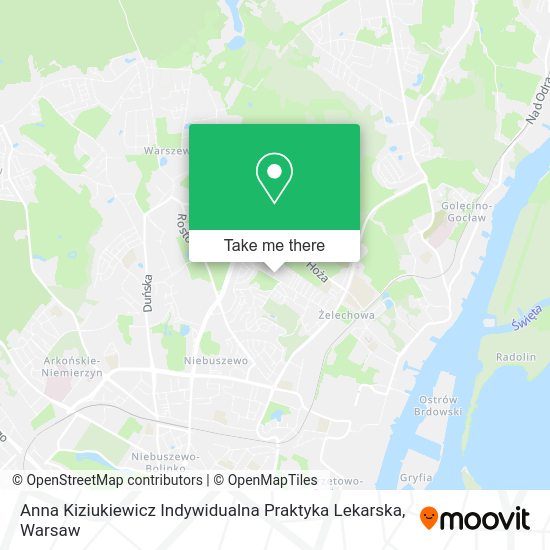 Anna Kiziukiewicz Indywidualna Praktyka Lekarska map