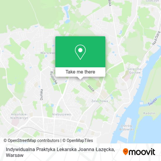 Indywidualna Praktyka Lekarska Joanna Łazęcka map