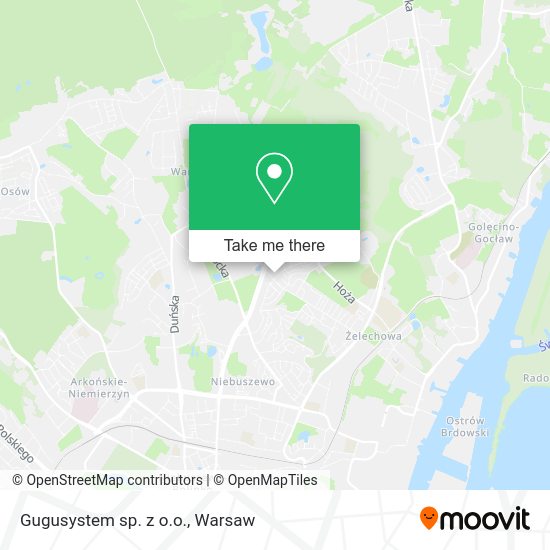 Gugusystem sp. z o.o. map