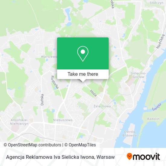 Agencja Reklamowa Iva Sielicka Iwona map