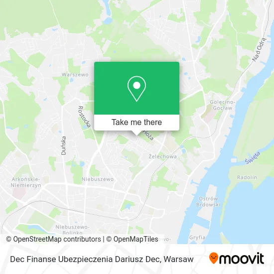 Dec Finanse Ubezpieczenia Dariusz Dec map
