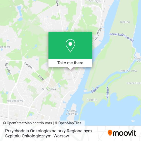 Przychodnia Onkologiczna przy Regionalnym Szpitalu Onkologicznym map