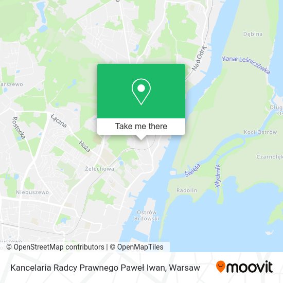 Kancelaria Radcy Prawnego Paweł Iwan map