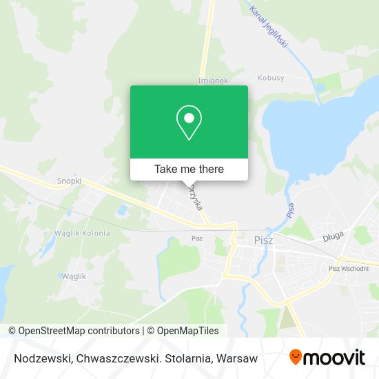 Nodzewski, Chwaszczewski. Stolarnia map