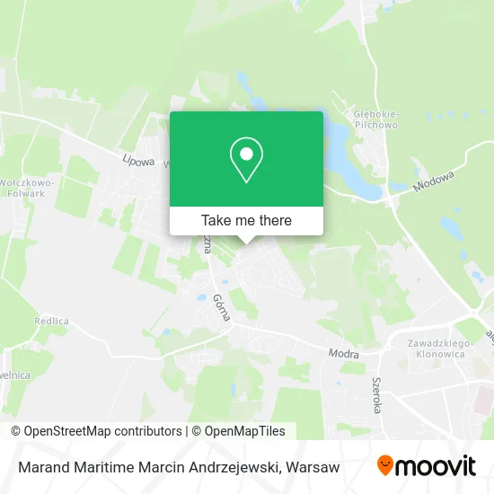 Marand Maritime Marcin Andrzejewski map