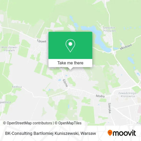 BK-Consulting Bartłomiej Kuniszewski map