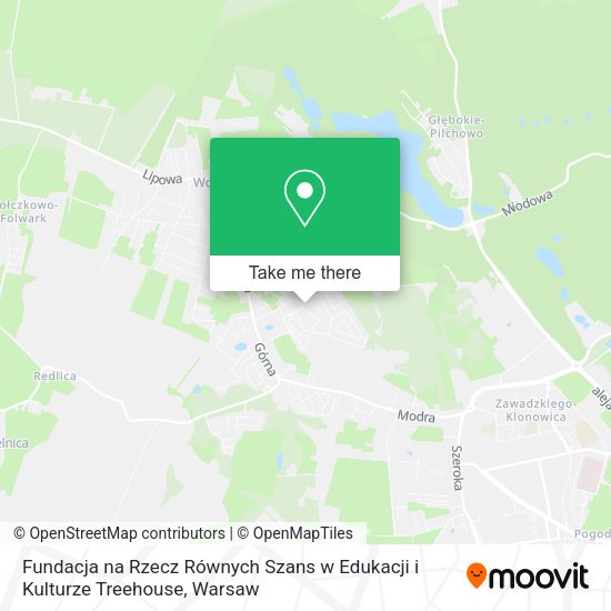 Fundacja na Rzecz Równych Szans w Edukacji i Kulturze Treehouse map