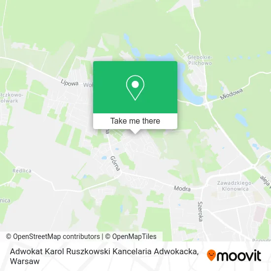 Adwokat Karol Ruszkowski Kancelaria Adwokacka map