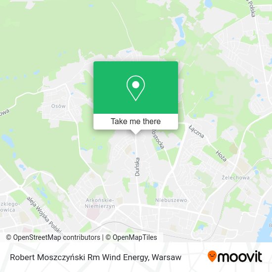 Robert Moszczyński Rm Wind Energy map