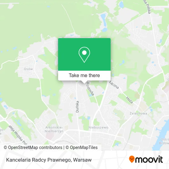 Карта Kancelaria Radcy Prawnego