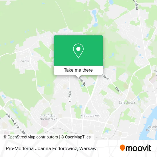 Карта Pro-Moderna Joanna Fedorowicz