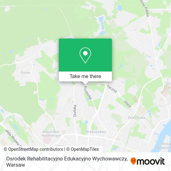 Osrodek Rehabilitacyjno Edukacyjno Wychowawczy map