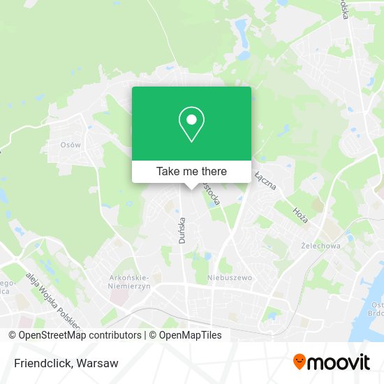 Friendclick map