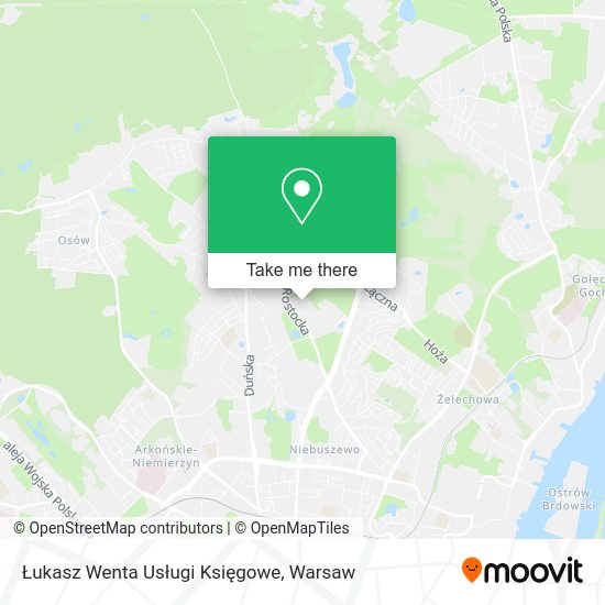 Łukasz Wenta Usługi Księgowe map