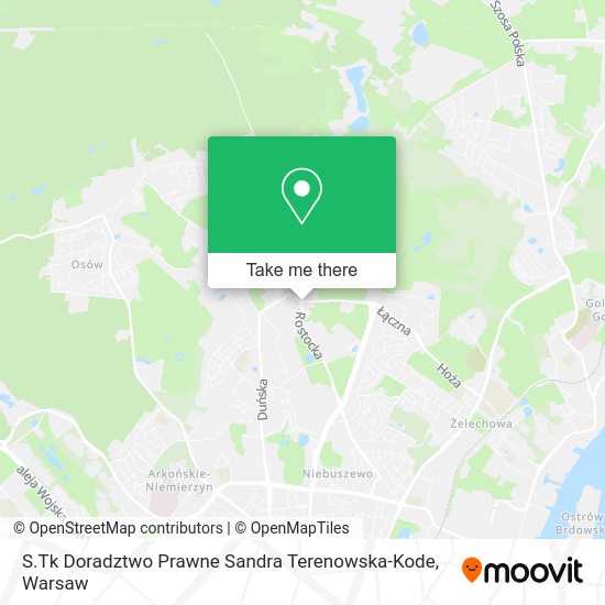 S.Tk Doradztwo Prawne Sandra Terenowska-Kode map