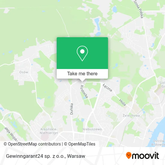 Карта Gewinngarant24 sp. z o.o.