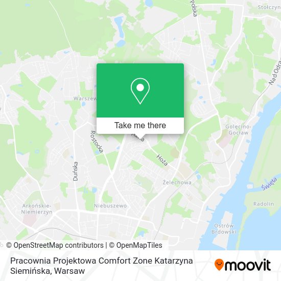 Pracownia Projektowa Comfort Zone Katarzyna Siemińska map