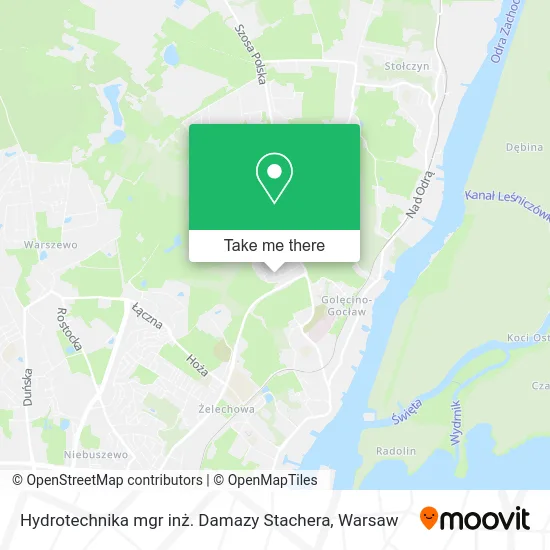 Карта Hydrotechnika mgr inż. Damazy Stachera