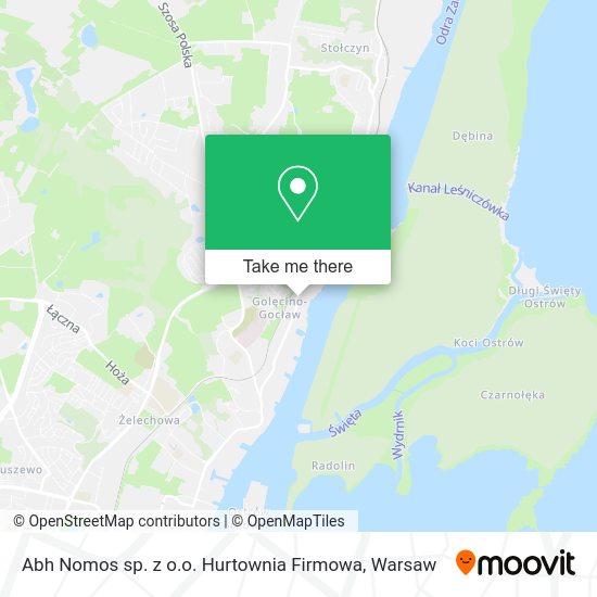 Abh Nomos sp. z o.o. Hurtownia Firmowa map