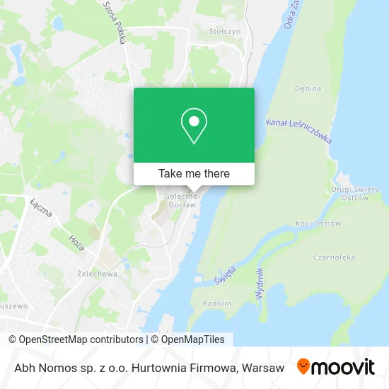 Карта Abh Nomos sp. z o.o. Hurtownia Firmowa