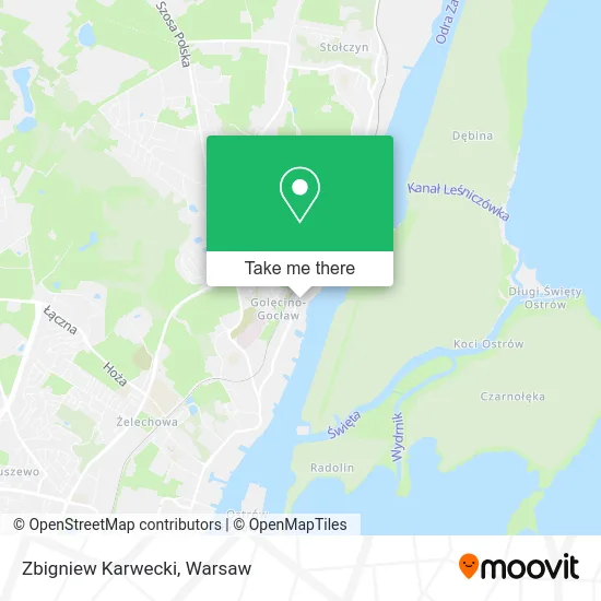 Zbigniew Karwecki map