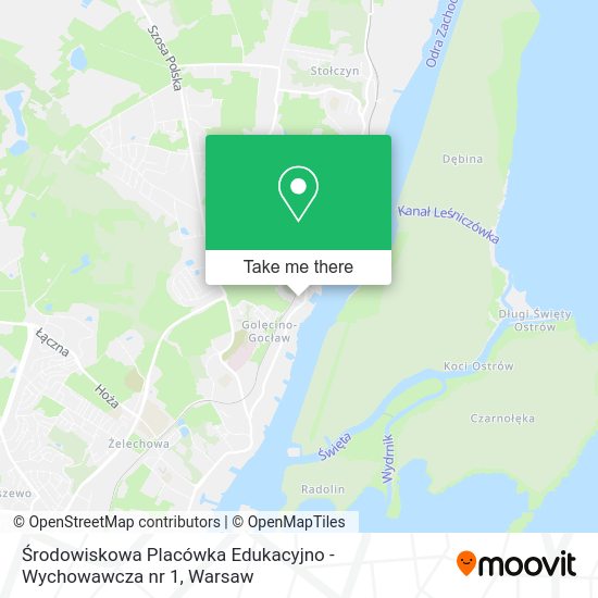 Środowiskowa Placówka Edukacyjno - Wychowawcza nr 1 map