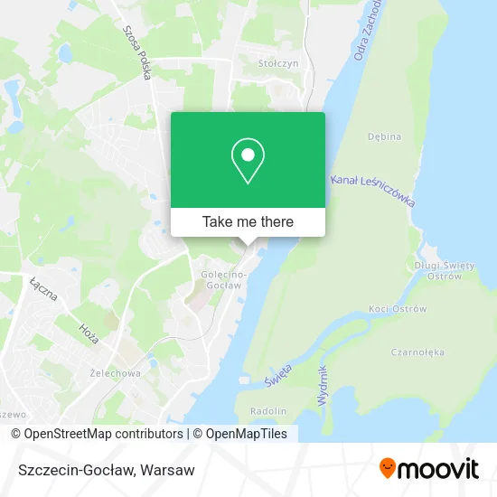 Карта Szczecin-Gocław