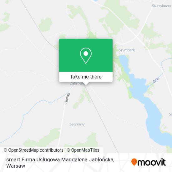 smart Firma Usługowa Magdalena Jabłońska map