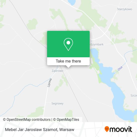 Mebel Jar Jaroslaw Szamot map