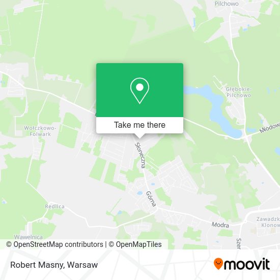 Robert Masny map