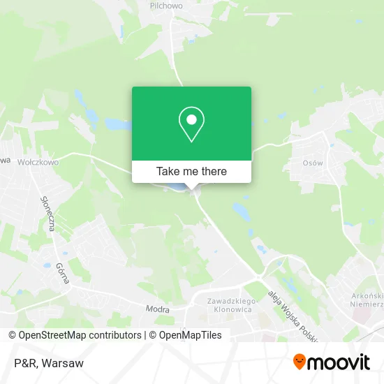 P&R map