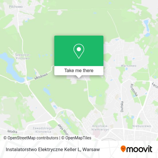 Instalatorstwo Elektryczne Keller L map