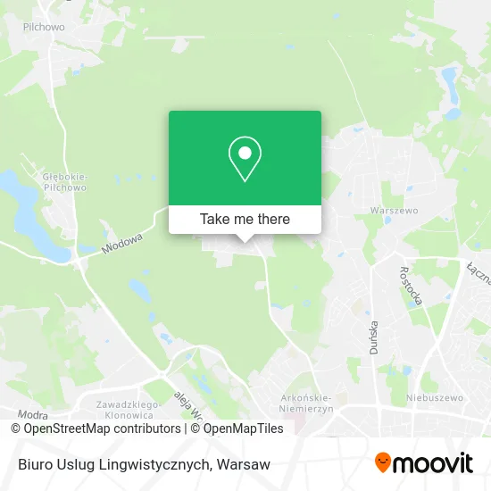 Biuro Uslug Lingwistycznych map