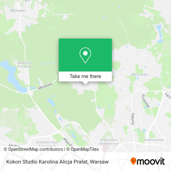 Kokon Studio Karolina Alicja Prałat map