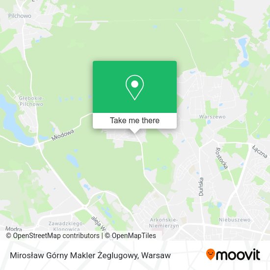 Mirosław Górny Makler Żeglugowy map