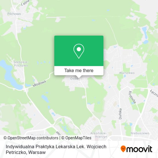 Indywidualna Praktyka Lekarska Lek. Wojciech Petriczko map