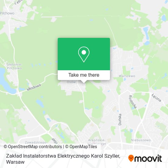 Zakład Instalatorstwa Elektrycznego Karol Szyller map