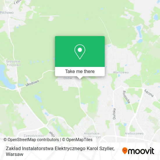 Карта Zakład Instalatorstwa Elektrycznego Karol Szyller
