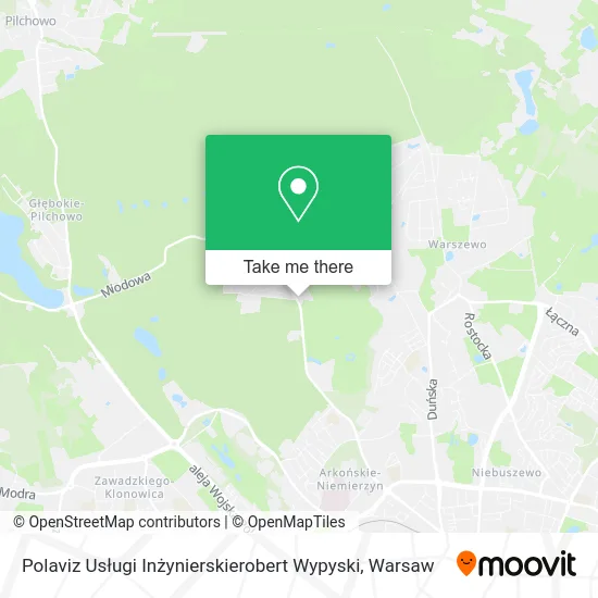 Карта Polaviz Usługi Inżynierskierobert Wypyski