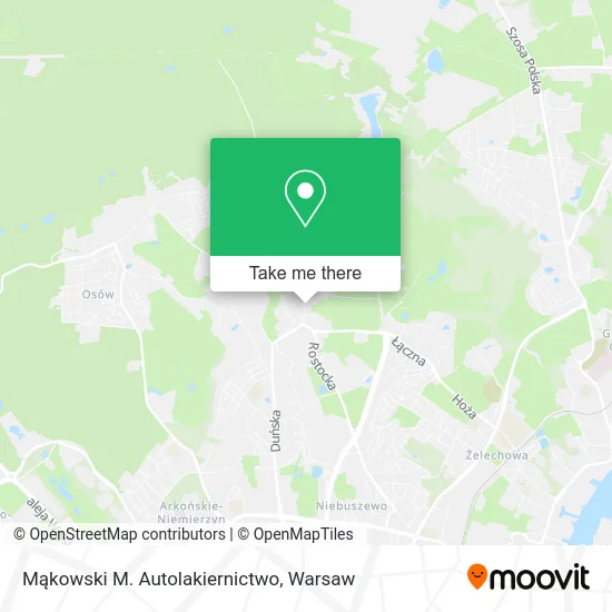 Карта Mąkowski M. Autolakiernictwo