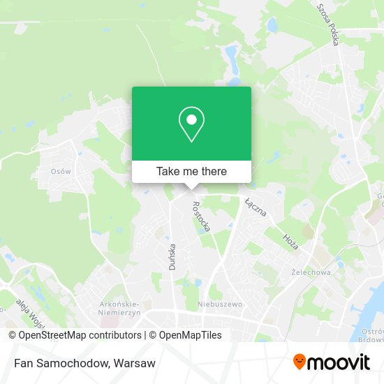 Fan Samochodow map