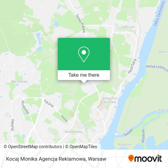 Kocaj Monika Agencja Reklamowa map