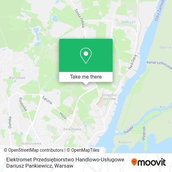 Elektromet Przedsiębiorstwo Handlowo-Usługowe Dariusz Pankiewicz map