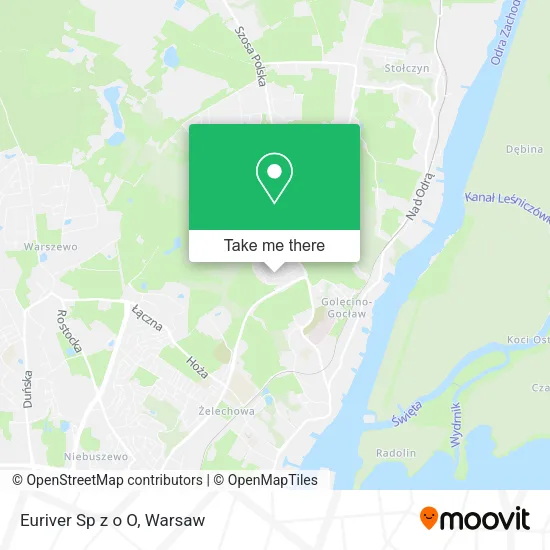 Карта Euriver Sp z o O