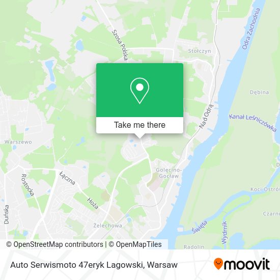 Auto Serwismoto 47eryk Lagowski map