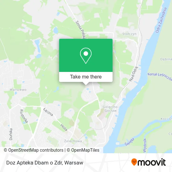 Карта Doz Apteka Dbam o Zdr