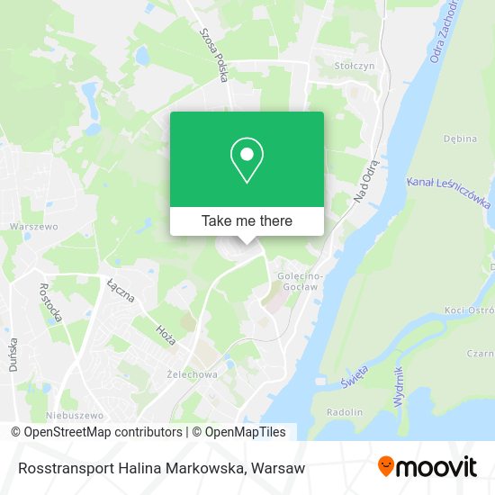 Rosstransport Halina Markowska map