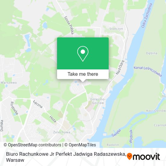 Biuro Rachunkowe Jr Perfekt Jadwiga Radaszewska map