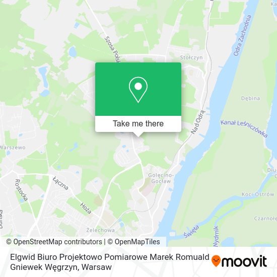 Elgwid Biuro Projektowo Pomiarowe Marek Romuald Gniewek Węgrzyn map